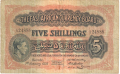 East Africa 5 Shillings,  1. 1.1938